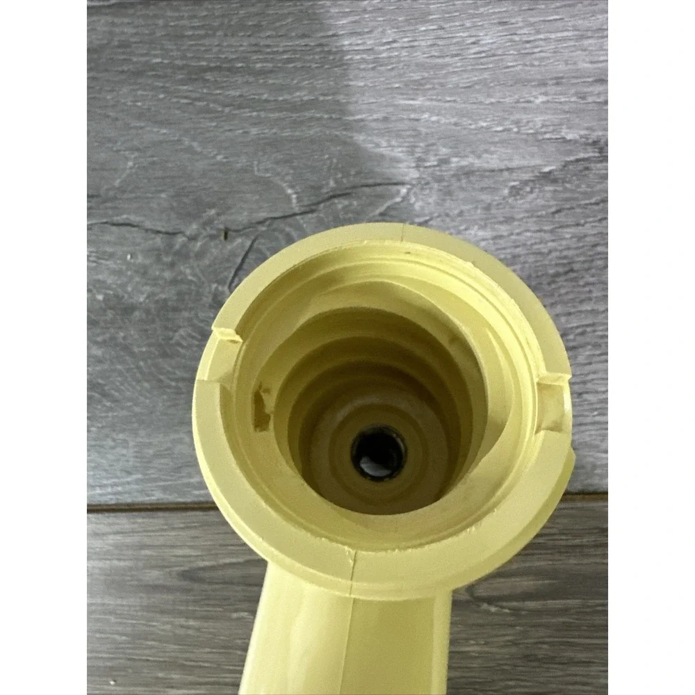 Oster Regency Kitchen Center Head Attachment 954-MA Yellow Excellent Vintage USA